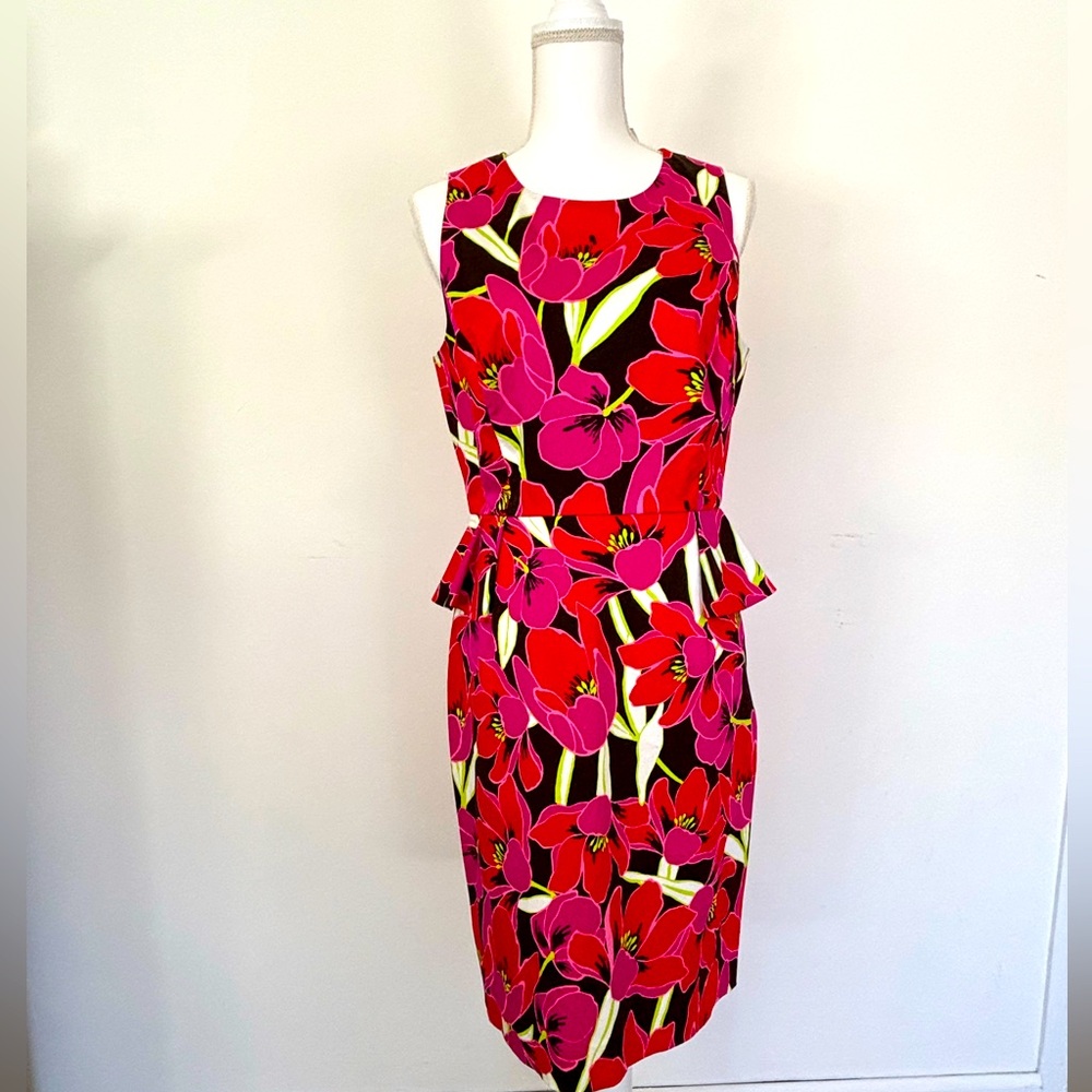 NWT Kate Spade Red Floral Dress